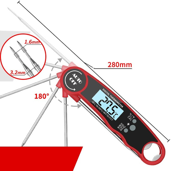 Foldable Food Thermometer