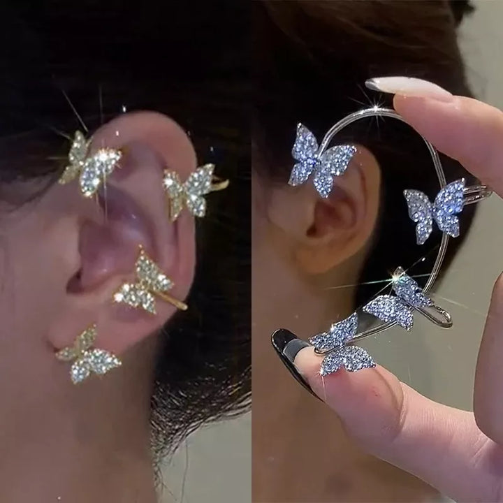 Fluttering Elegance: Ear Cuff