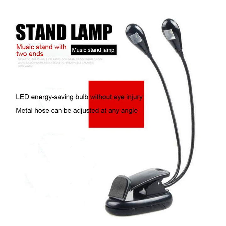 8 LED Clip-On Book Light