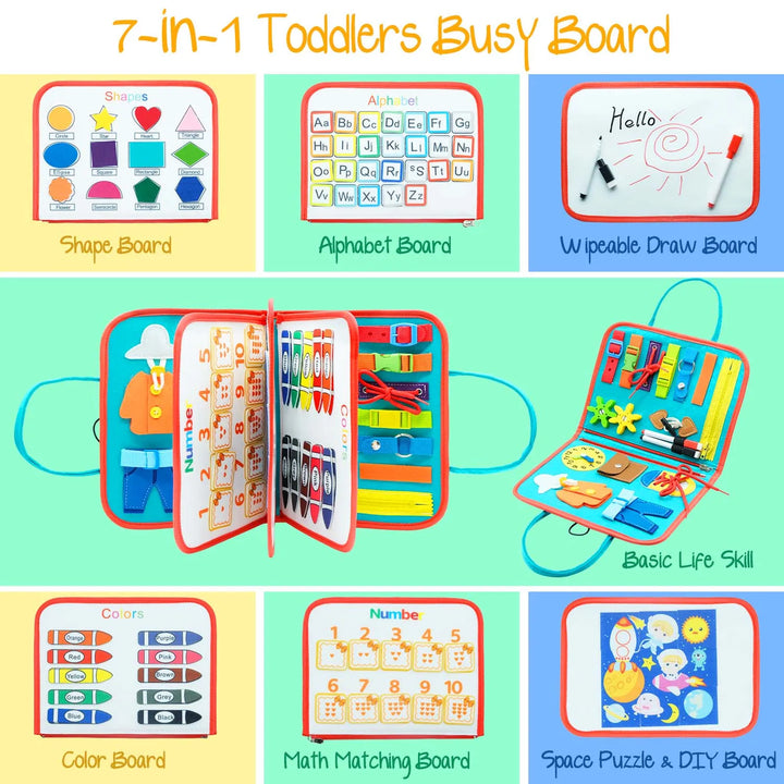 Montessori Toddler Activity Board