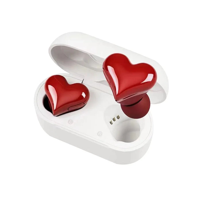 Heart Bluetooth Earphones